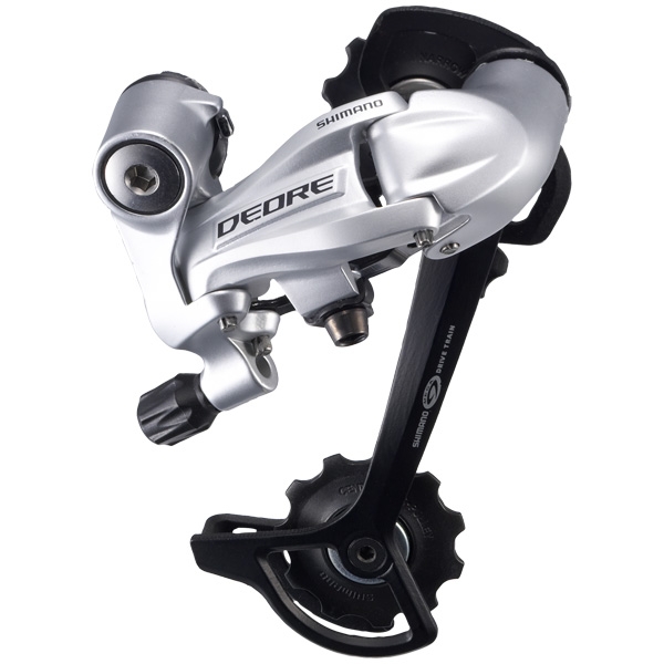 Dérailleur Shimano dérailleur Arriere 9 Vitesses Argent SGS RD-M591 Deore